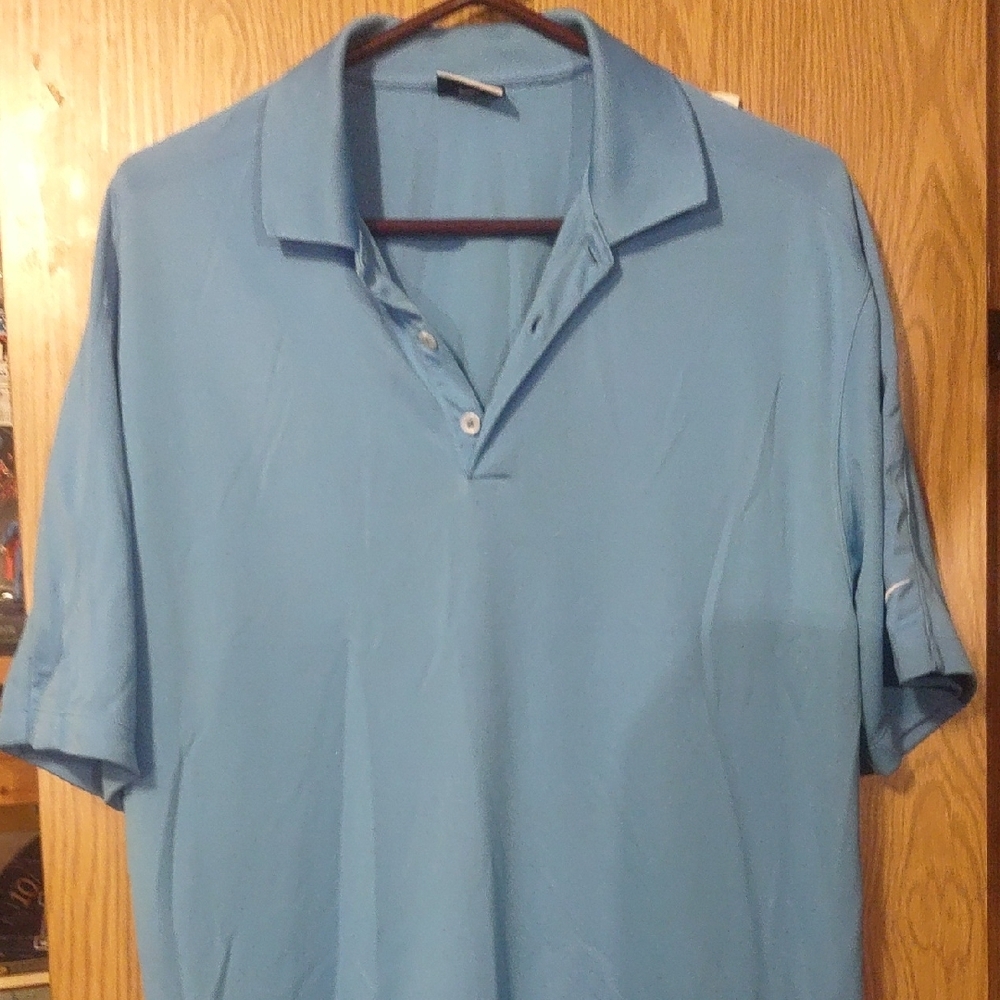 Men's Nike Golf Blue Polo Shirt